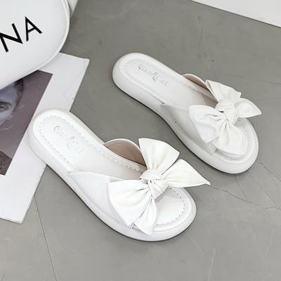 Ежедневни чехли с панделка за жени