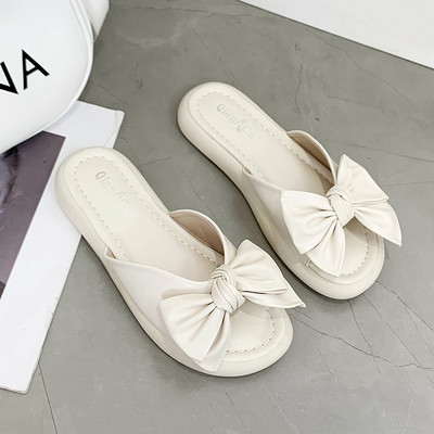 Ежедневни чехли с панделка за жени