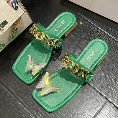 Casual ženske papuče kroz prste - tri boje