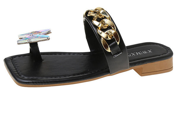 Casual ženske papuče kroz prste - tri boje