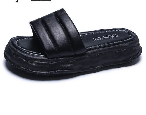 Casual ženske papuče s ravnim potplatom 4 cm