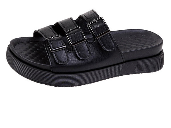 Kahes värvitoonis pandlaga naiste sussid