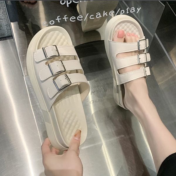 Kahes värvitoonis pandlaga naiste sussid