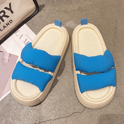 Ženske papuče s platformom i mekanim naramenicama