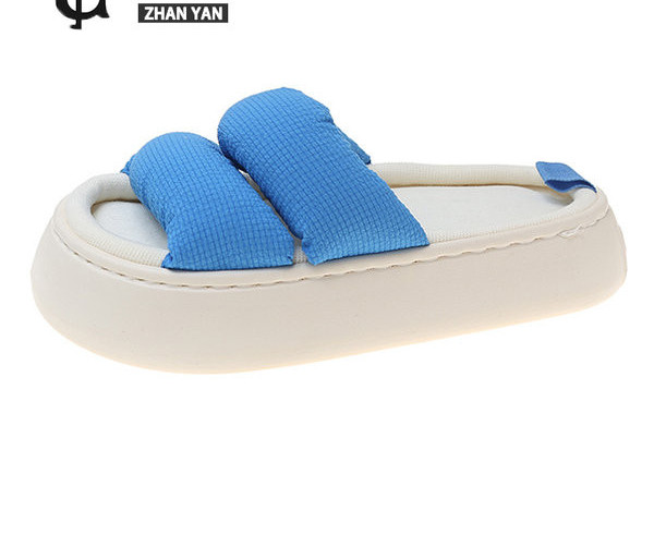 Ženske papuče s platformom i mekanim naramenicama