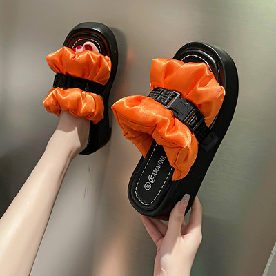 Moderne ženske papuče s visokom platformom 6 cm