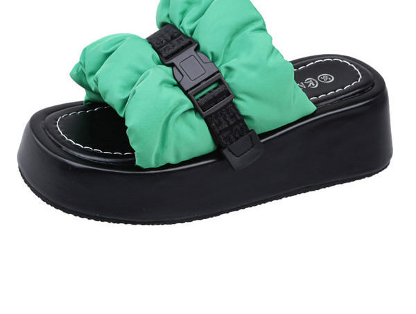 Moderne ženske papuče s visokom platformom 6 cm