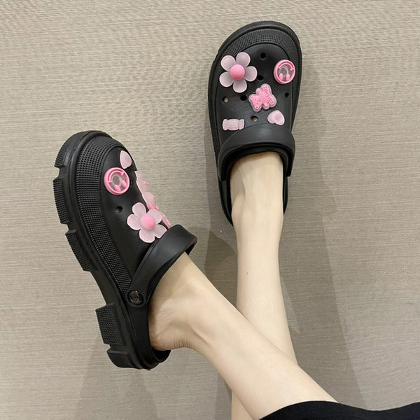 Ежедневни дамски гумени кроксове в три цвята