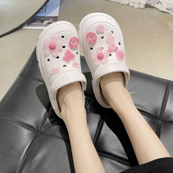 Ежедневни дамски гумени кроксове в три цвята