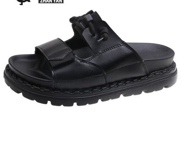 Ženska češka na vezice i ravni potplat