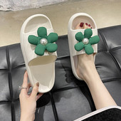 Ženske gumene papuče sa 3D cvijetom