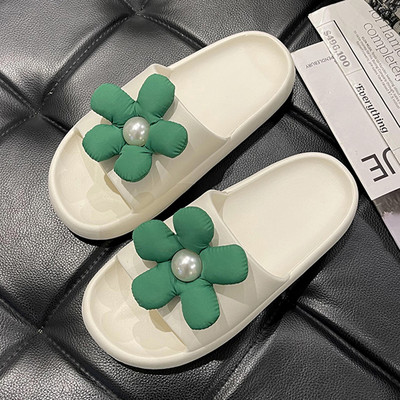 Ženske gumene papuče sa 3D cvijetom