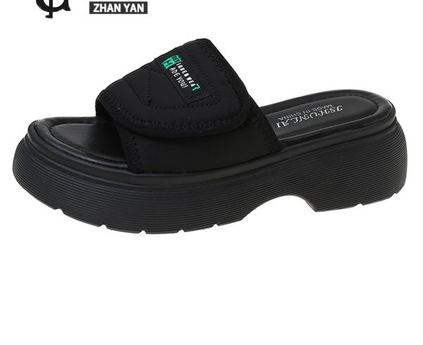 Naiste takjapaelaga tekstiilist rihmadega sussid