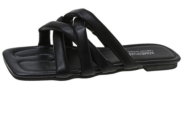 Ležerne ženske papuče s križnim naramenicama