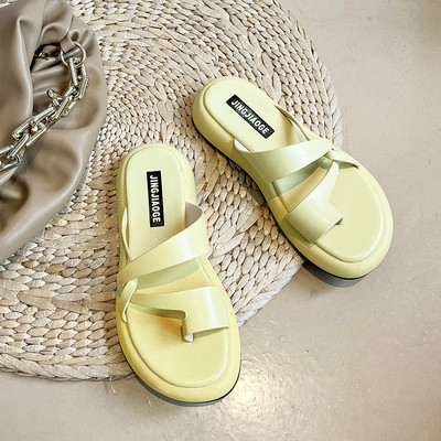 Lameda tallaga vabaaja nahast sussid varvaste vahel