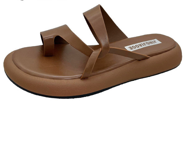 Lameda tallaga vabaaja nahast sussid varvaste vahel