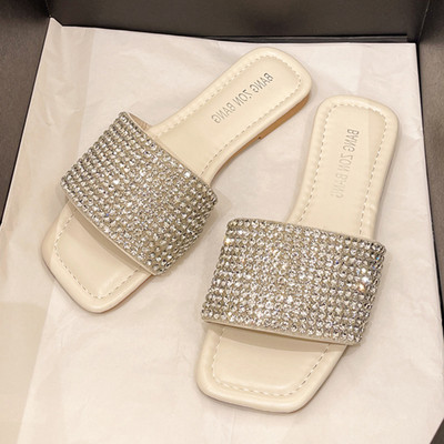 Moderne papuče s kamenčićima