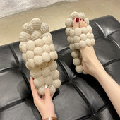 Дамски домашни чехли в три цвята