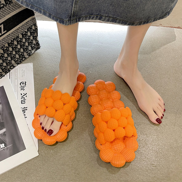 Дамски домашни чехли в три цвята 