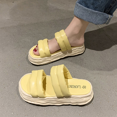 Ежедневни чехли с равна подметка -няколко цвята