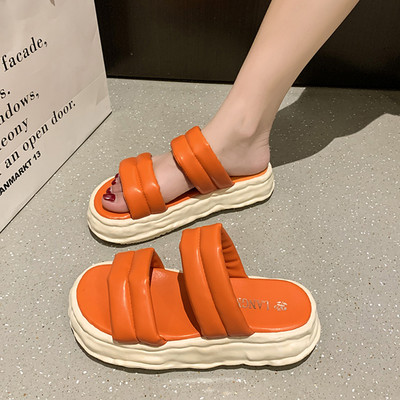 Ежедневни чехли с равна подметка -няколко цвята