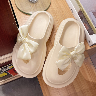 Нов модел дамски кроксове с панделка