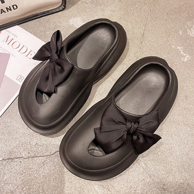 Нов модел дамски кроксове с панделка