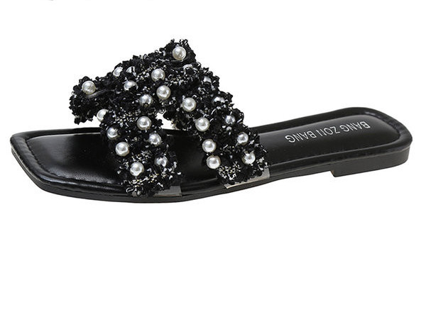 Pärlitega vabaaja sussid - kolme värvi naistele