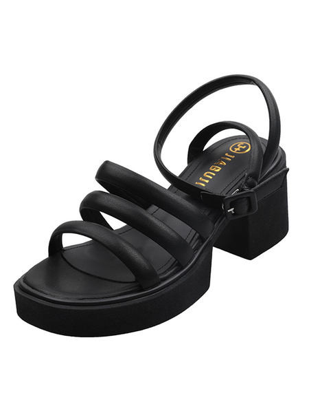 Ležerne ljetne sandale na petu