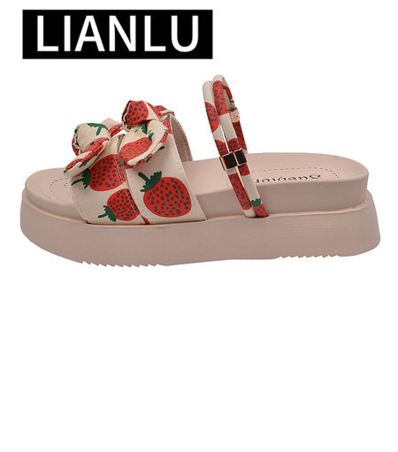 Laisvalaikio sandalai su spalvotu raštu moterims