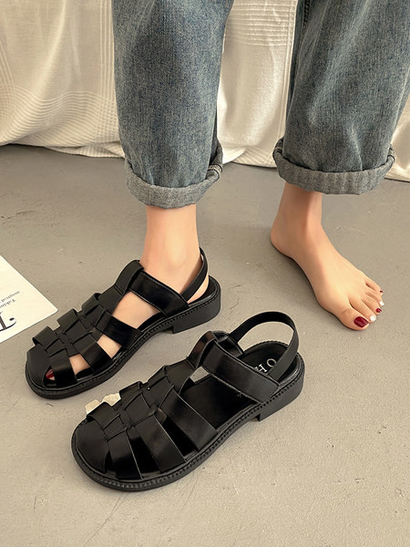 Moderne ženske sandale na čičak