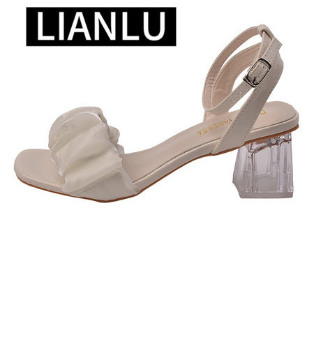 Moodsad naiste sandaalid kõrge kandilise kontsaga 5,5 cm