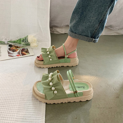 Novi model ženskih sandala sa perlama u tri boje