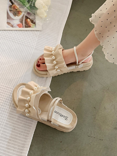 Novi model ženskih sandala sa perlama u tri boje