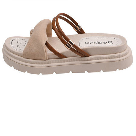 Naiste vabaaja sandaalid kõrge tallaga 5 cm