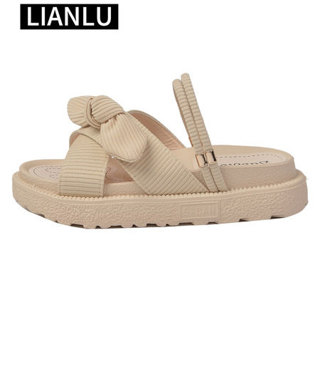 Naiste tekstiilist rihmadega sandaalid