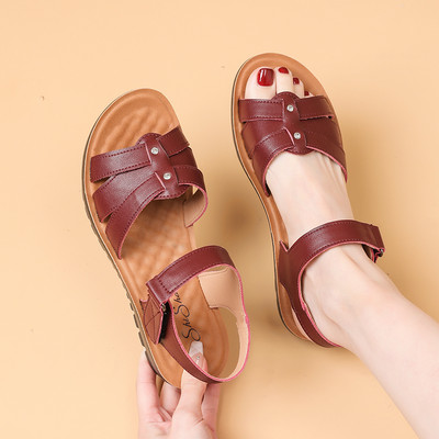 Ležerne ženske sandale sa remenčićima od eko kože