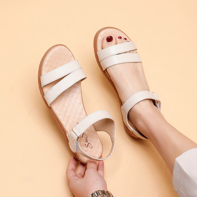 Casual sandale od eko kože - za žene