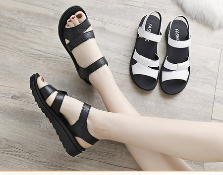 Naiste nahast takjapaelaga sandaalid