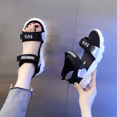 Αθλητικά και casual υφασμάτινα σανδάλια με velcro