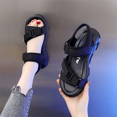 Ženske casual sandale na čičak u dvije boje