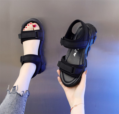 Αθλητικά και casual υφασμάτινα σανδάλια με velcro