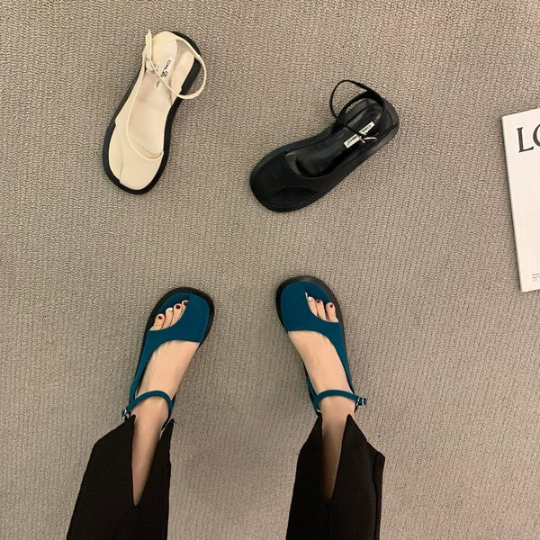 Ležerne ženske sandale s ravnim đonom