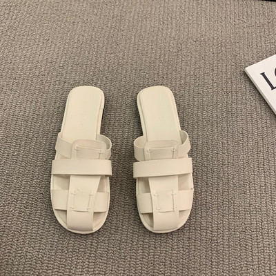 Ženske kožne sandale sa ravnim đonom novi model