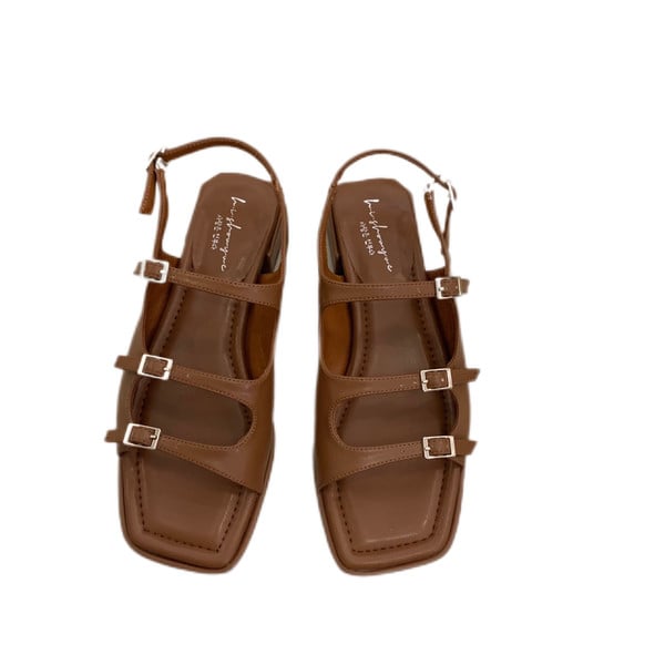 Ženske casual sandale sa metalnom kopčom novi model