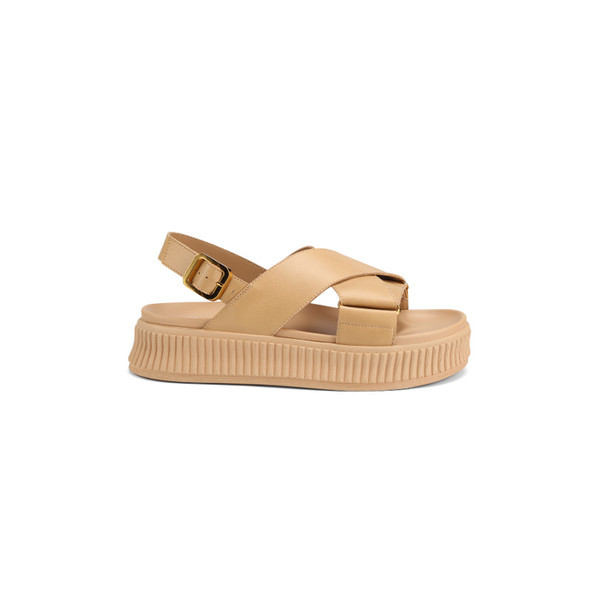 Ženske casual sandale od umjetne kože - tri boje