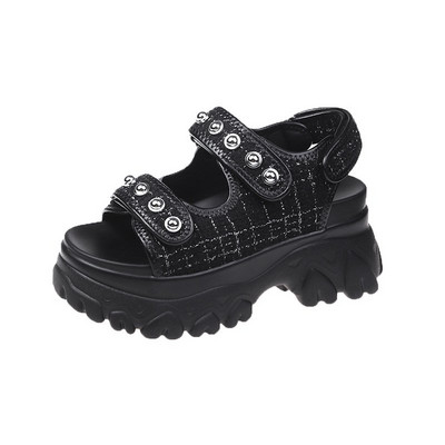 Naiste sandaalid 8 cm platvormiga