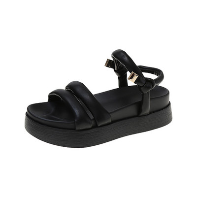 Novi model ženskih sandala na platformu sa remenčićima od mekane umjetne kože