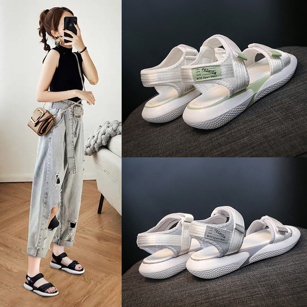 Ženske sandale na čičak u tri boje