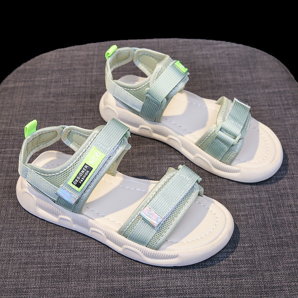 Ženske sportske i ležerne sandale s tekstilnim trakama i čičkom